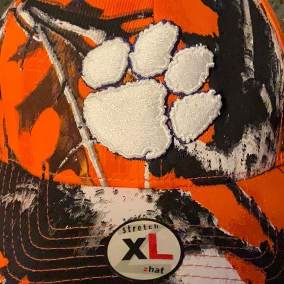 Zephyr Clemson Tigers XL Stretchfit Hat - New - Picture 2 of 8